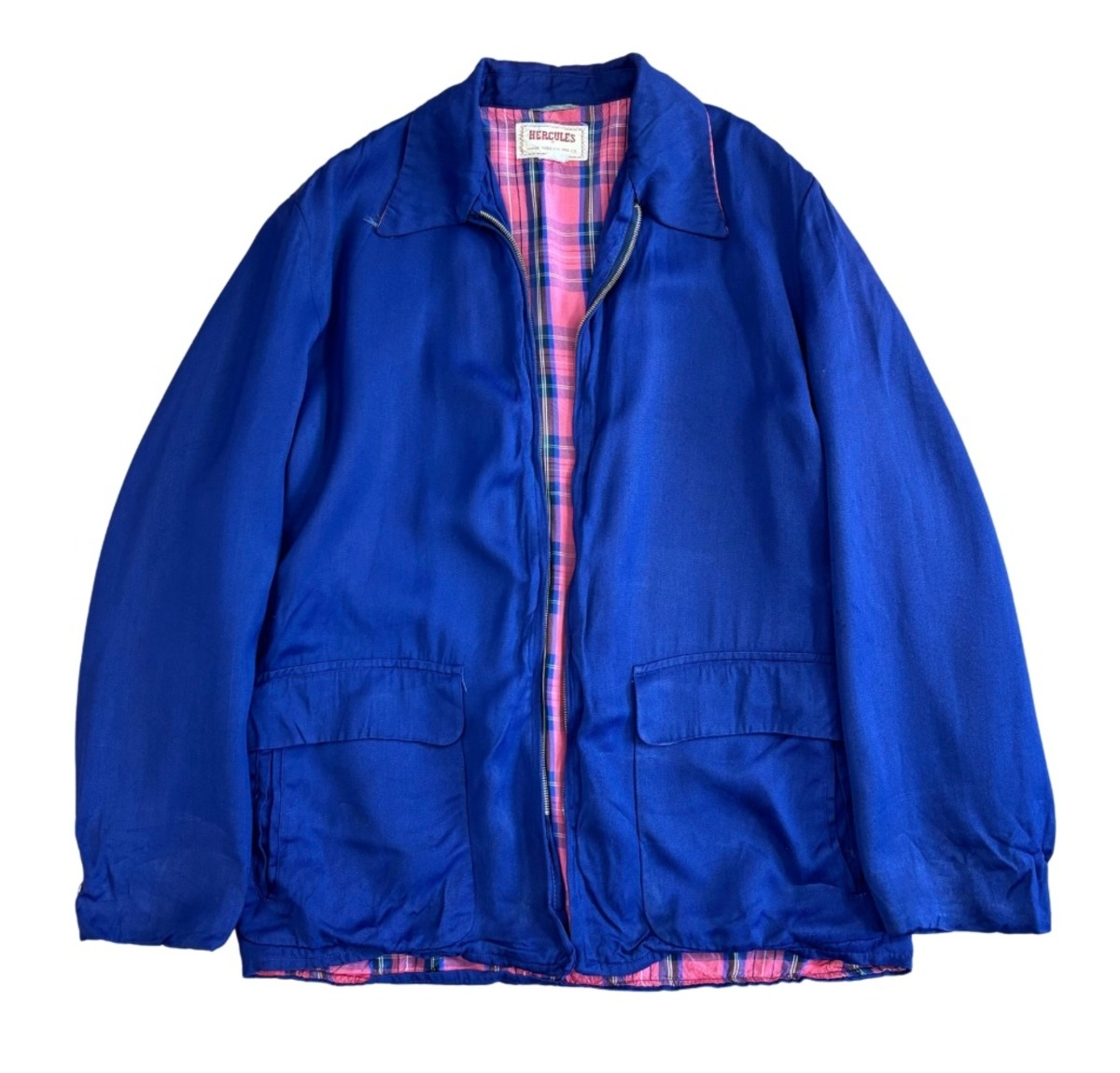 50s HERCULES rayon gabardine jacket | 古着屋ROI
