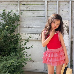 予約⌇ ninibello romi fruity cancan skirt XXL