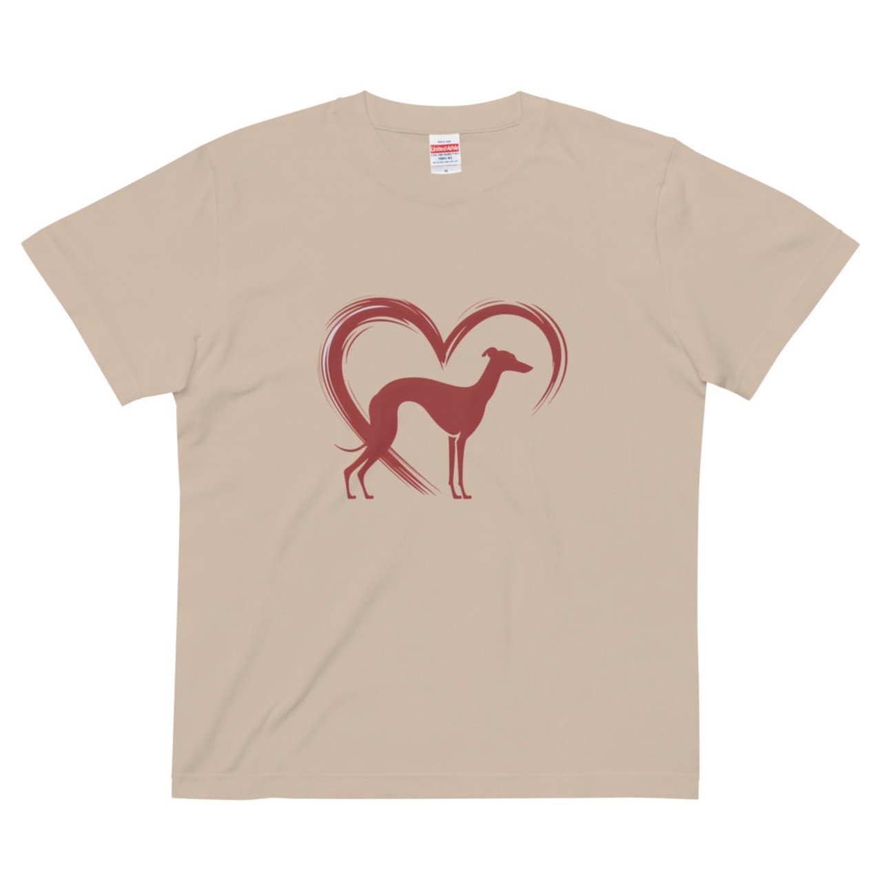 Iggy in a Heart #2 ユニセックス ハイクオリティーTシャツ A0098