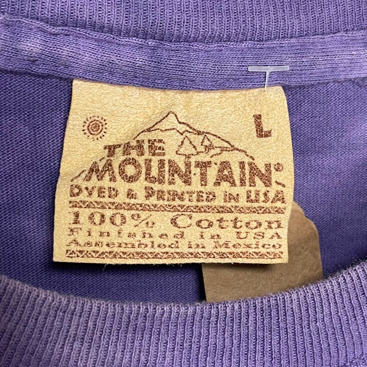 Made in USA】THE MOUNTAIN 半袖Tシャツ L コットン100% プリント 猫