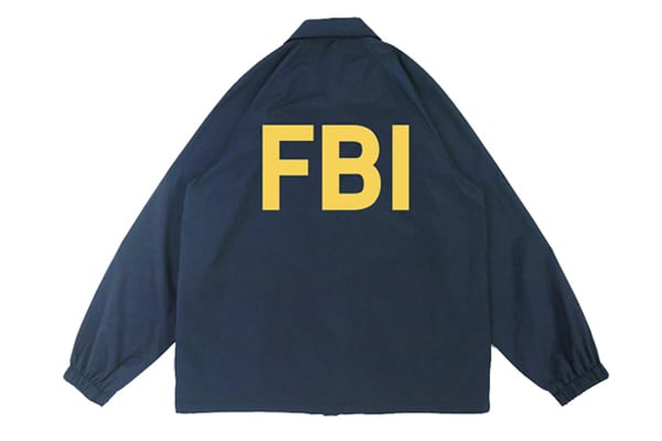 FBI ジャケット コスプレ