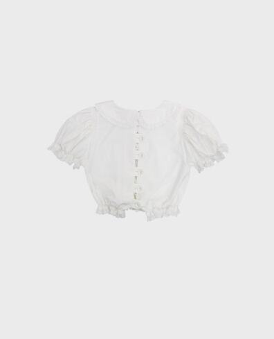 freckle] rose cropped blouse 正規品 韓国ブランド 韓国代行 韓国通販