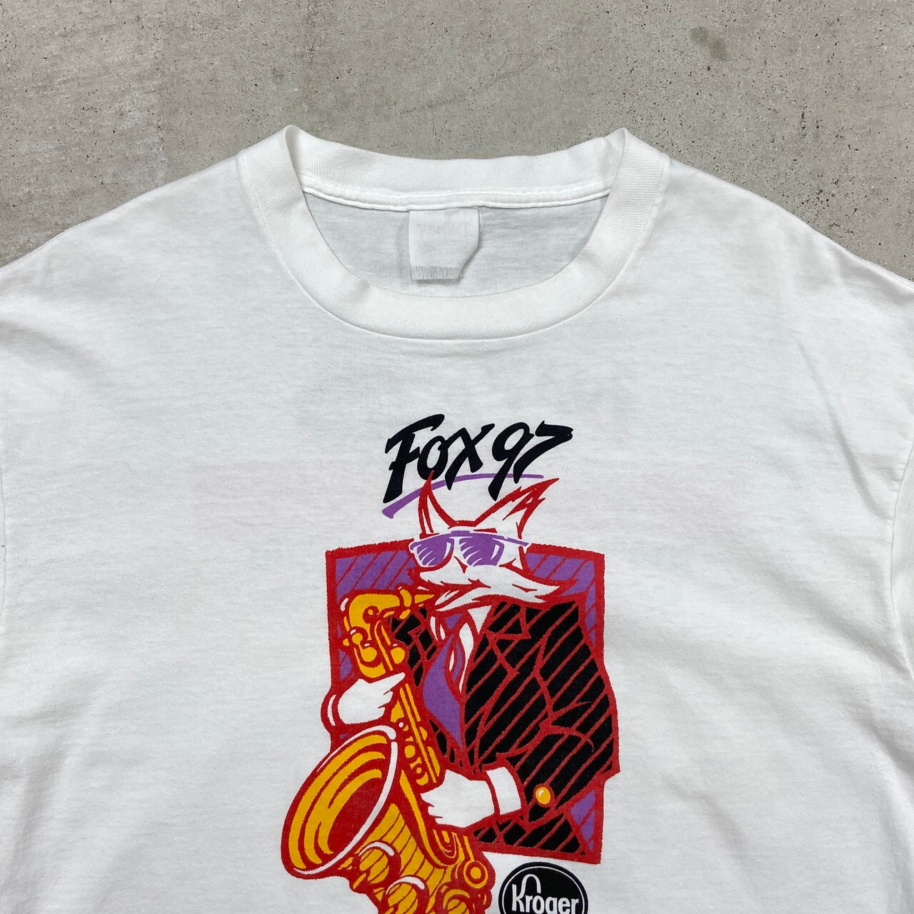 90年代 USA製 Fox97 CONCERT ラジオ コンサート プリントTシャツ 
