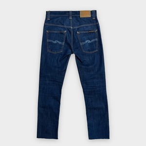 【Nudie Jeans】イタリア製 デニム ジーンズ ジーパン ボトムス パンツ Thin Finn シンフィン W28 テーパード スリム ヌーディージーンズ EU古着