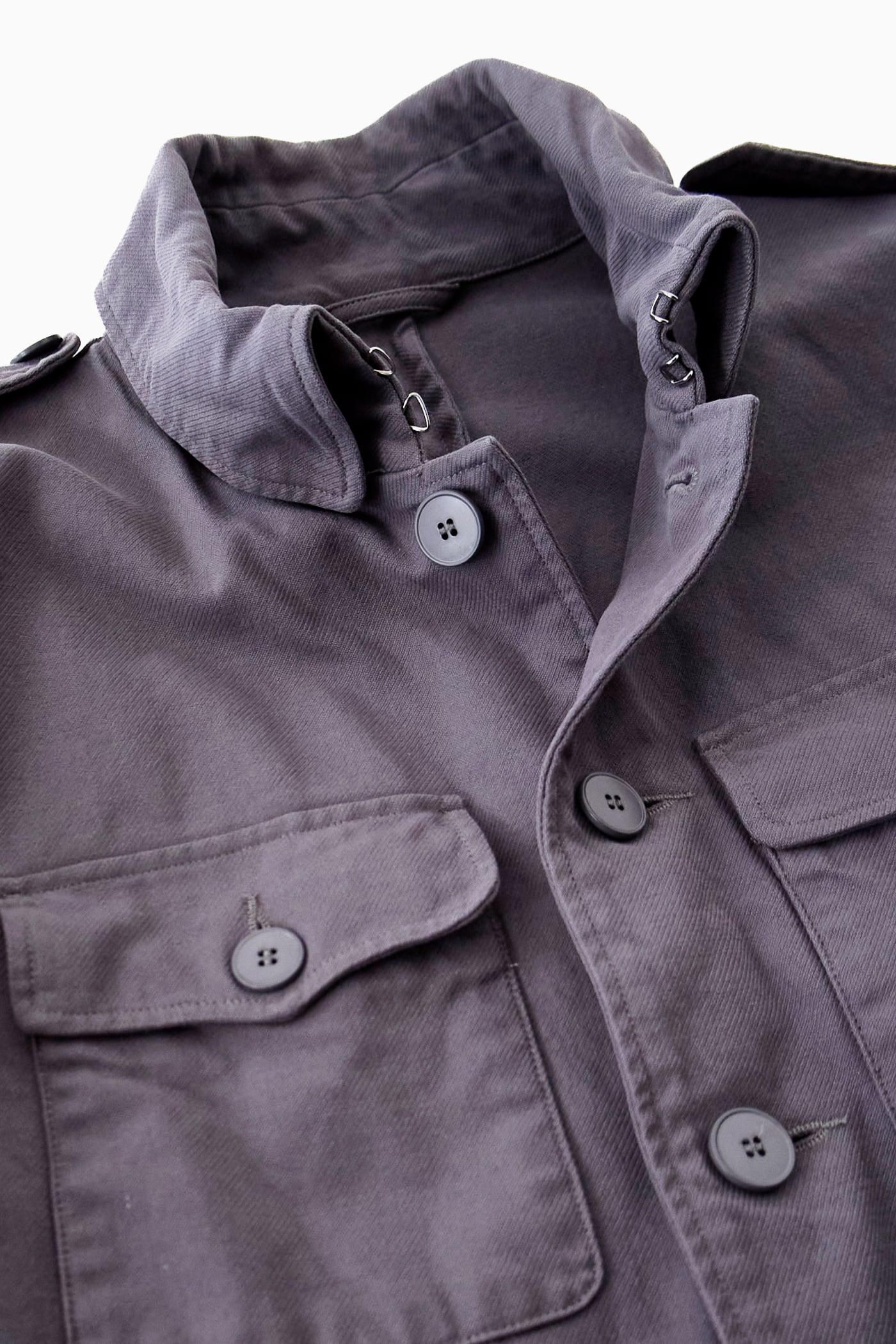 希少リトアニア製】90s agnès b. homme COTTON MILITARY JACKET | Reben