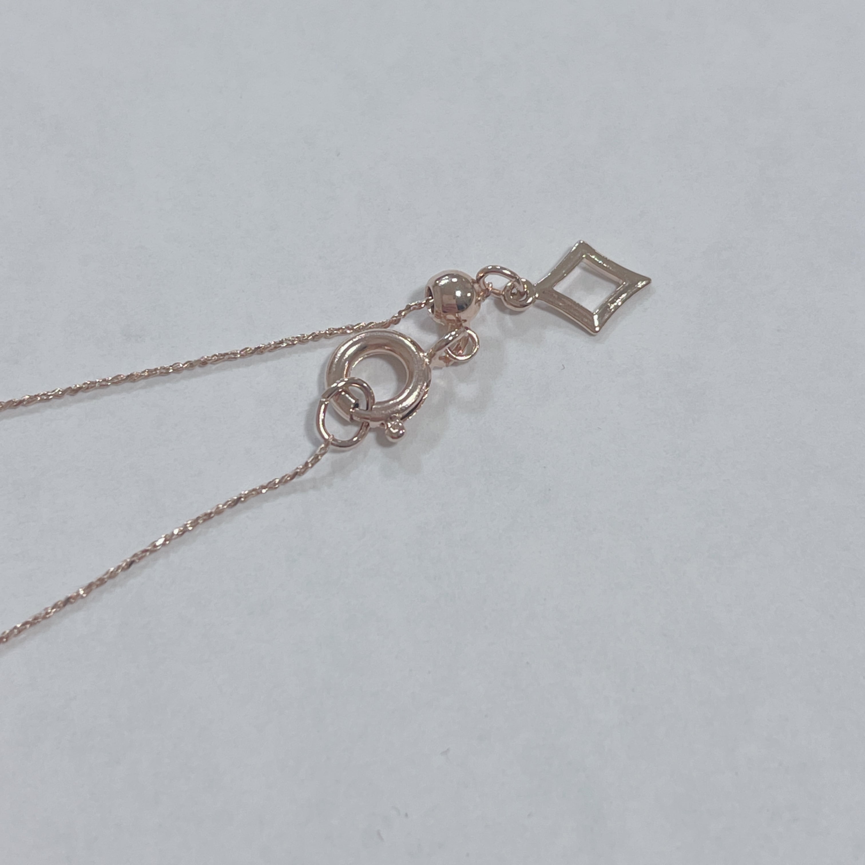 シンプル ネックレス ストーン付き 雫ストーン付きプチネックレス【made in japan】 | accessory bijou