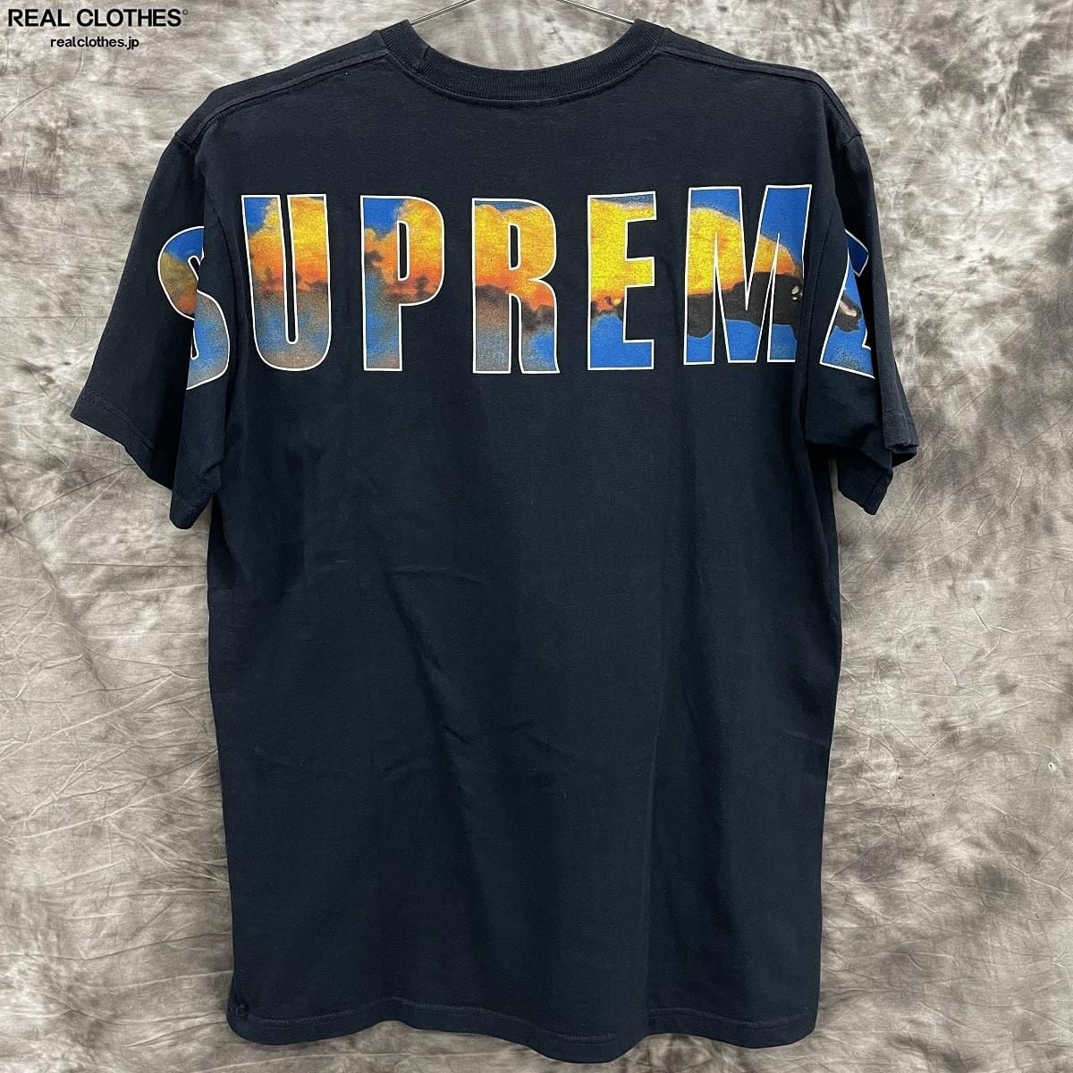 [Supreme] [未使用] USA製 17AW Crash Tee Blue