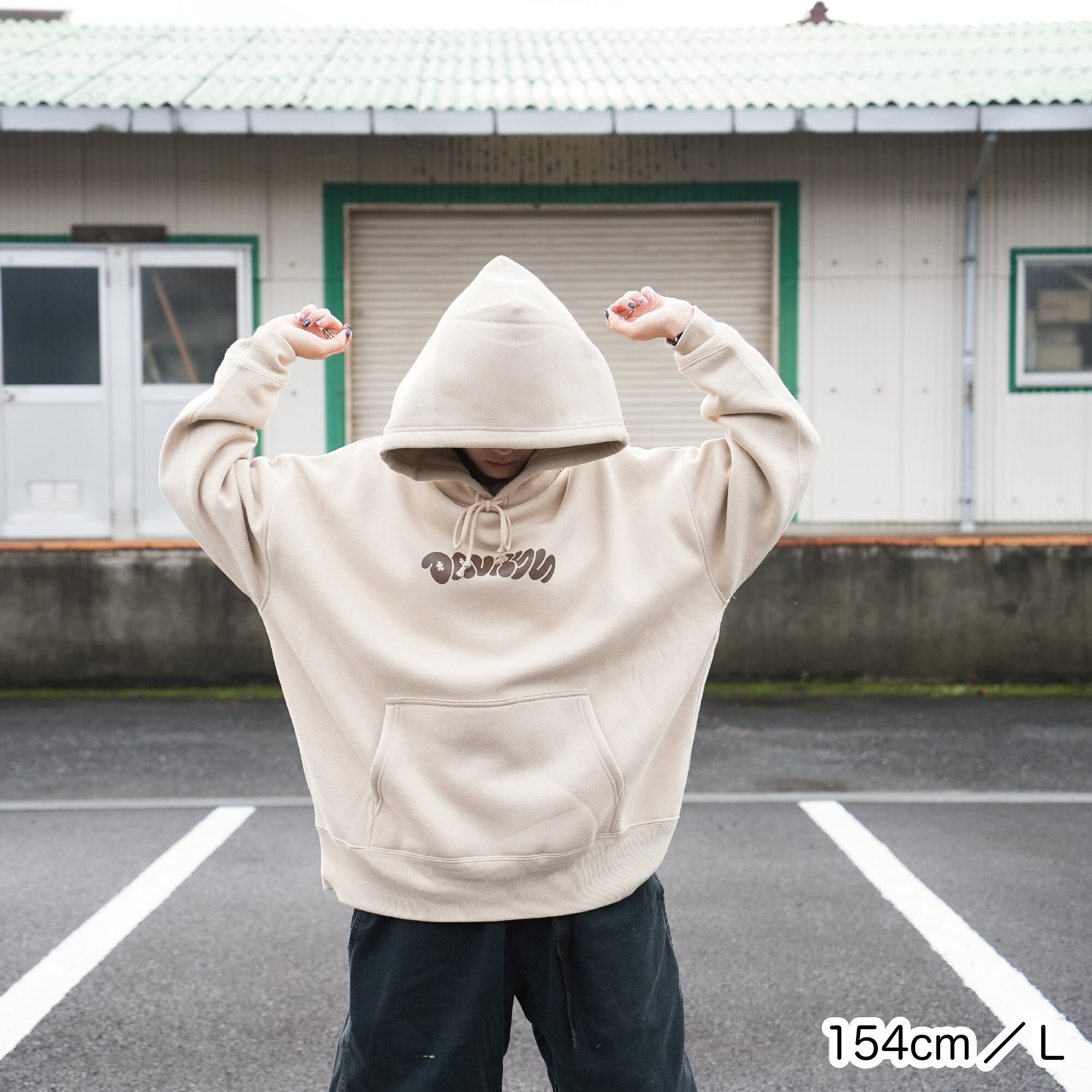 davryu flower HOODIE フーディ L