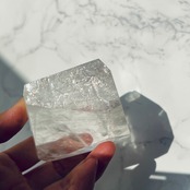 レインボーが美しいブラジル産水晶*ルチル入りクリスタルクォーツ*フリーフォーム*36