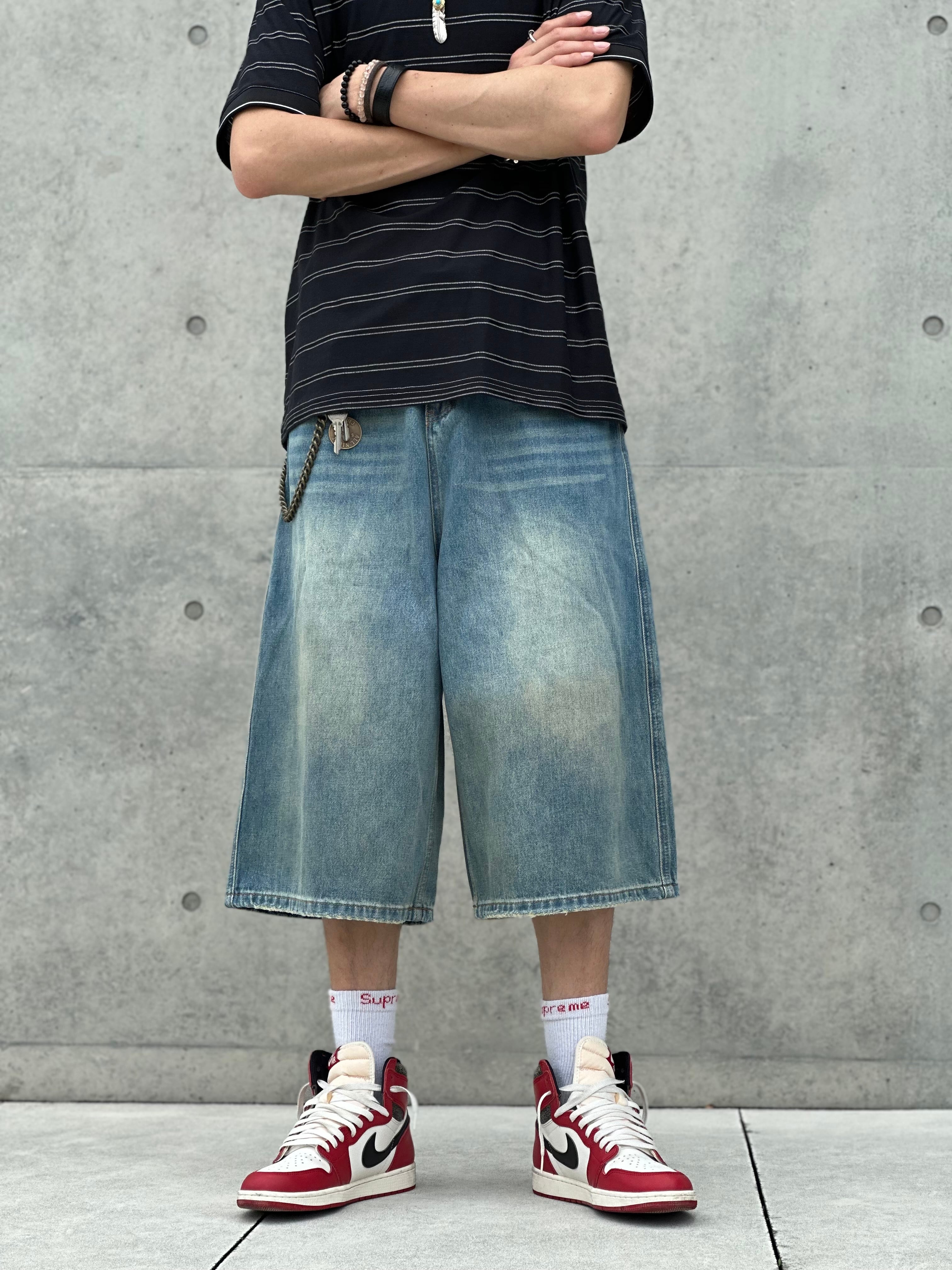₩ild Deer Jorts ジョーツ　ショーツ　バギーデニム ₩ild Deer Jorts ジョーツ ショーツ バギーデニム