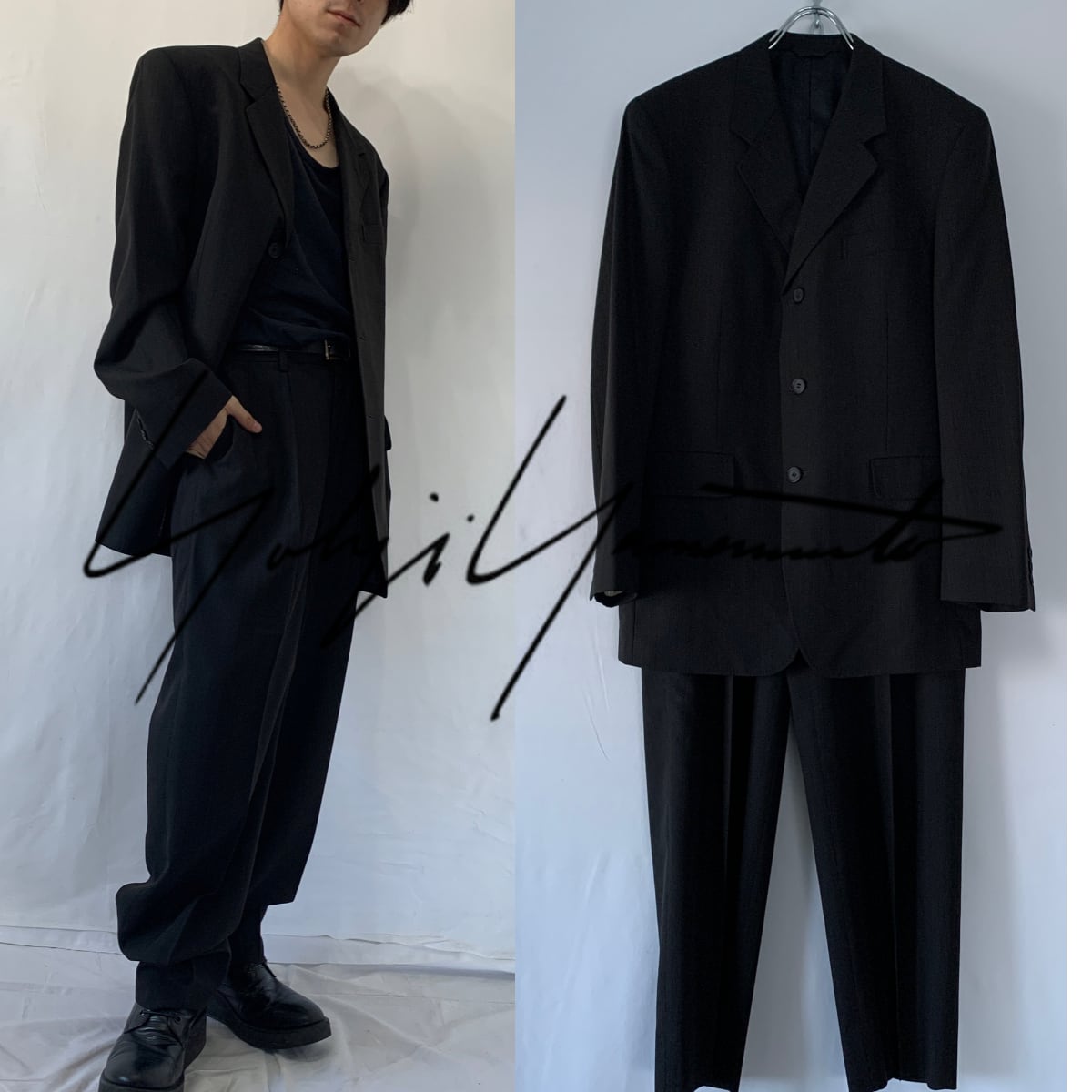 見事な創造力 A.A.R YOHJI YAMAMOTO ヨウジヤマモト スーツ