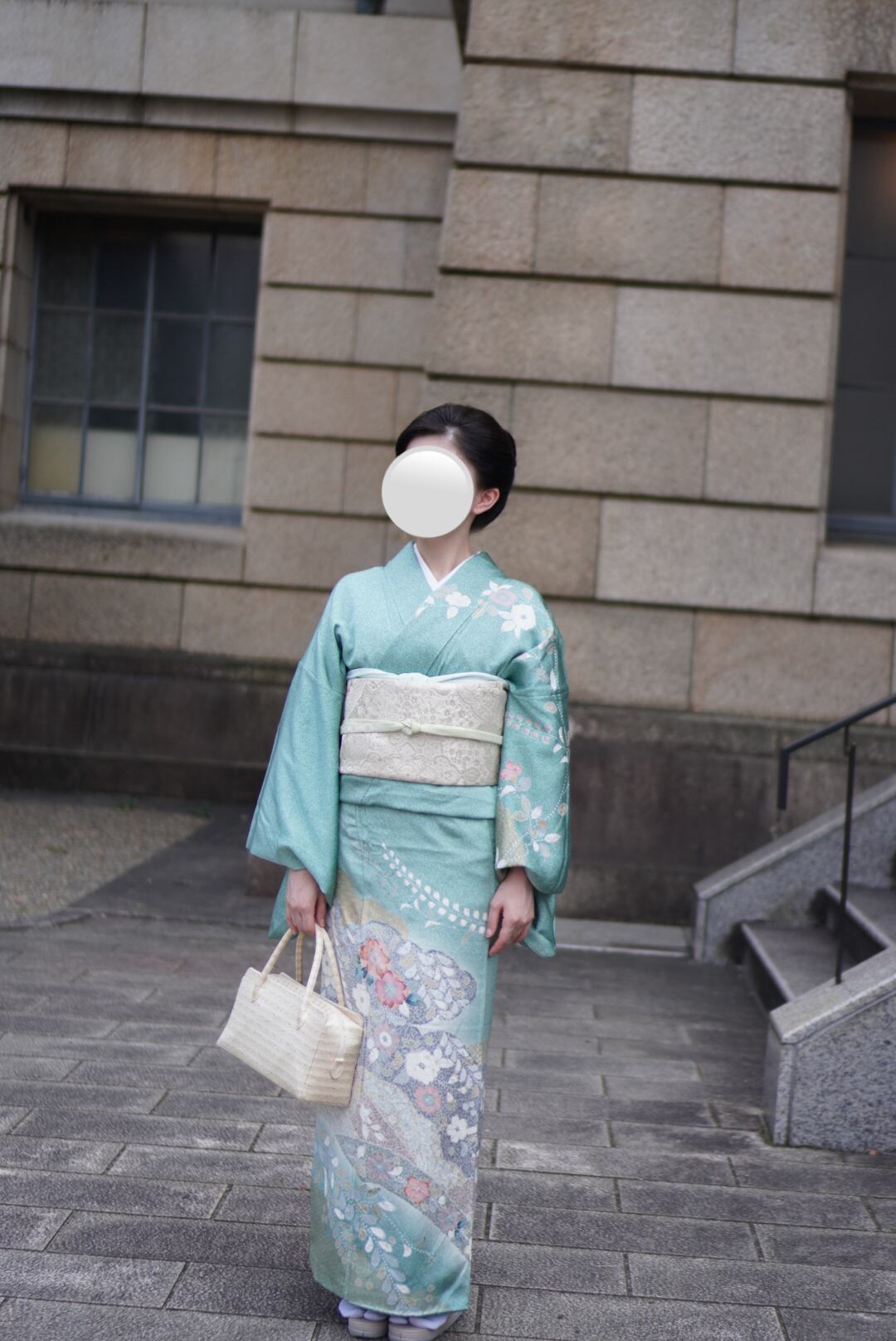訪問着　フルセット　辻が花