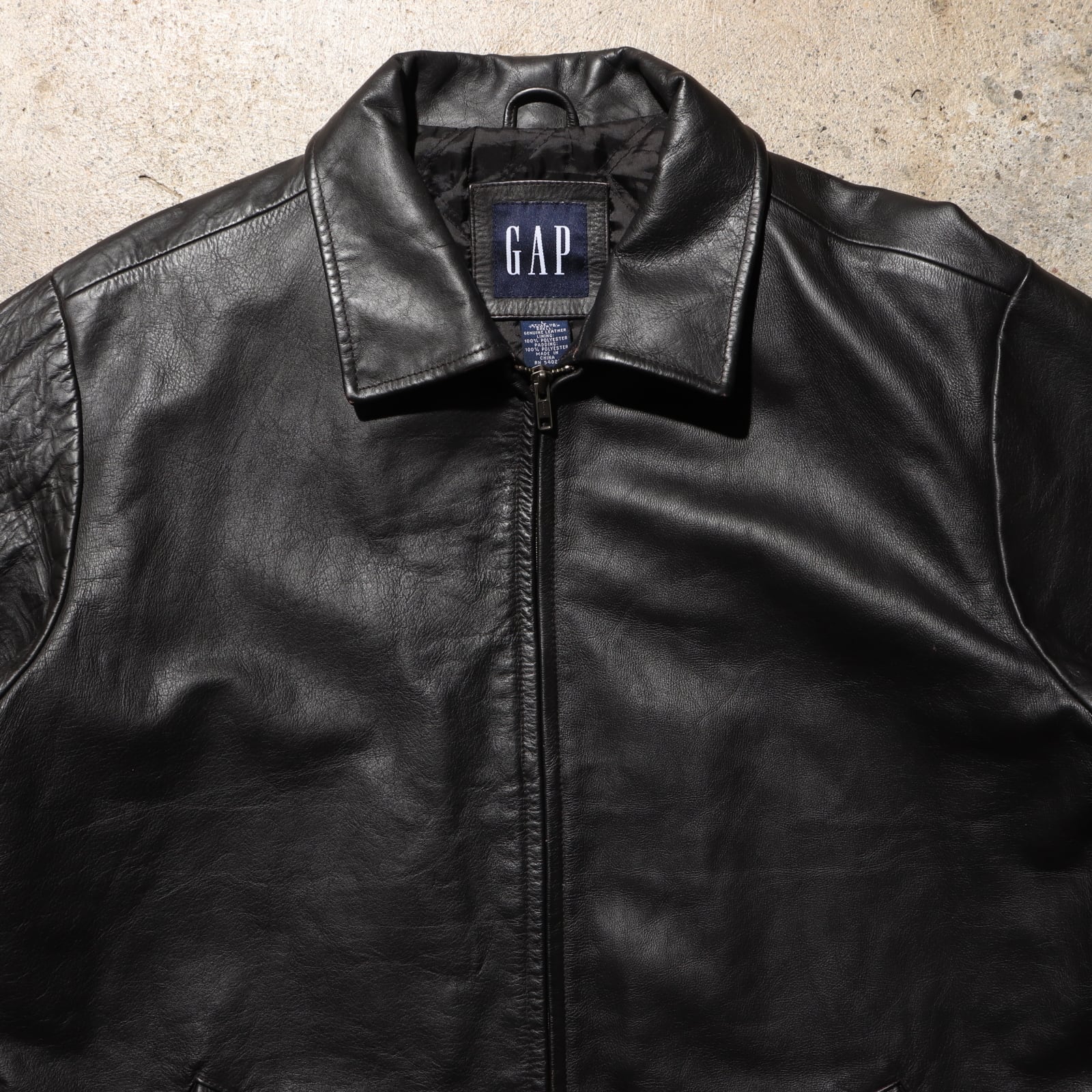 極美品 L ダークブラウン OLD GAP レザージャケット オールドギャップ  