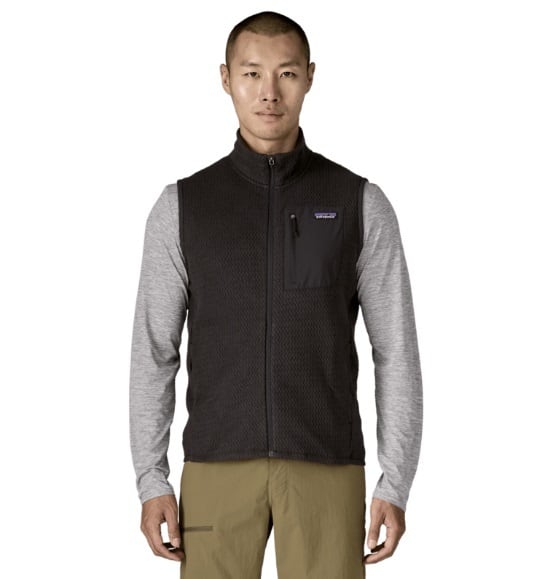 パタゴニア メンズ R1 エア ベスト 40285 Black | パタゴニア正規販売