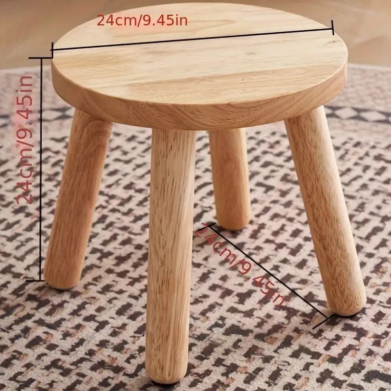ラウンド スツール 丸椅子 コンパクト チェア 家具 インテリア 北欧風