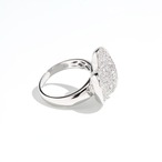 ハートモチーフ ダイヤモンド リング K18 / 1.300ct