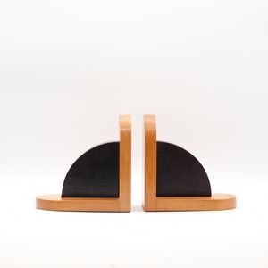 ART DECO BOOKEND "mini black fan" | Netherlands