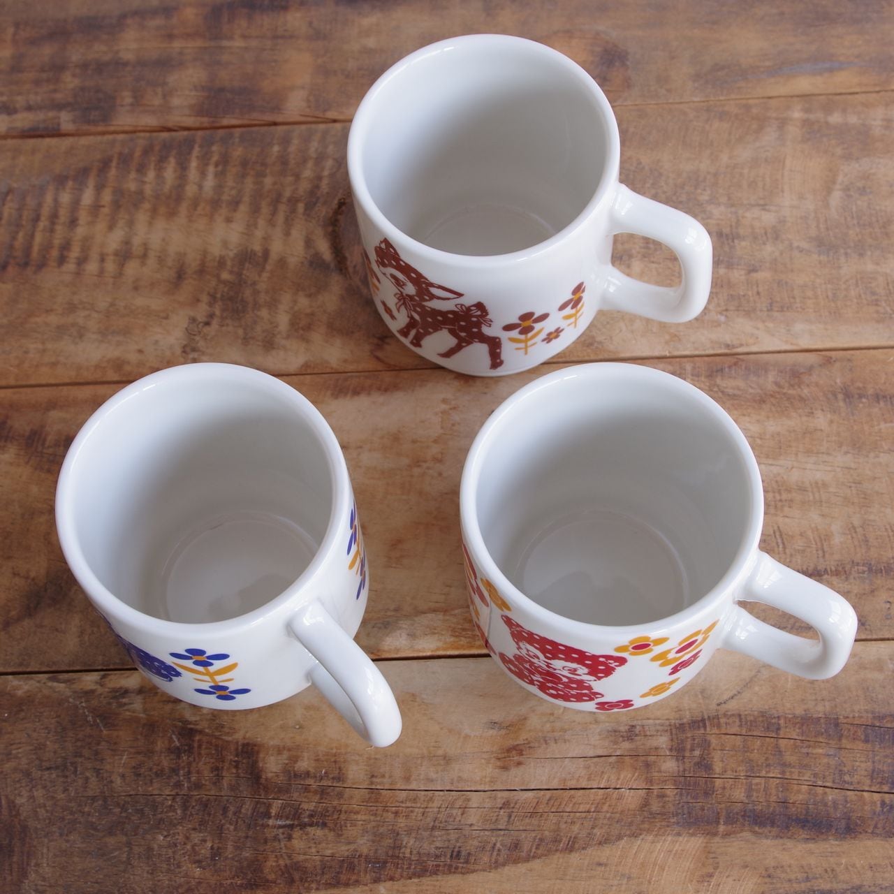 新品】 三郷陶器 スイマー スタッキングマグ マグカップ レトロ