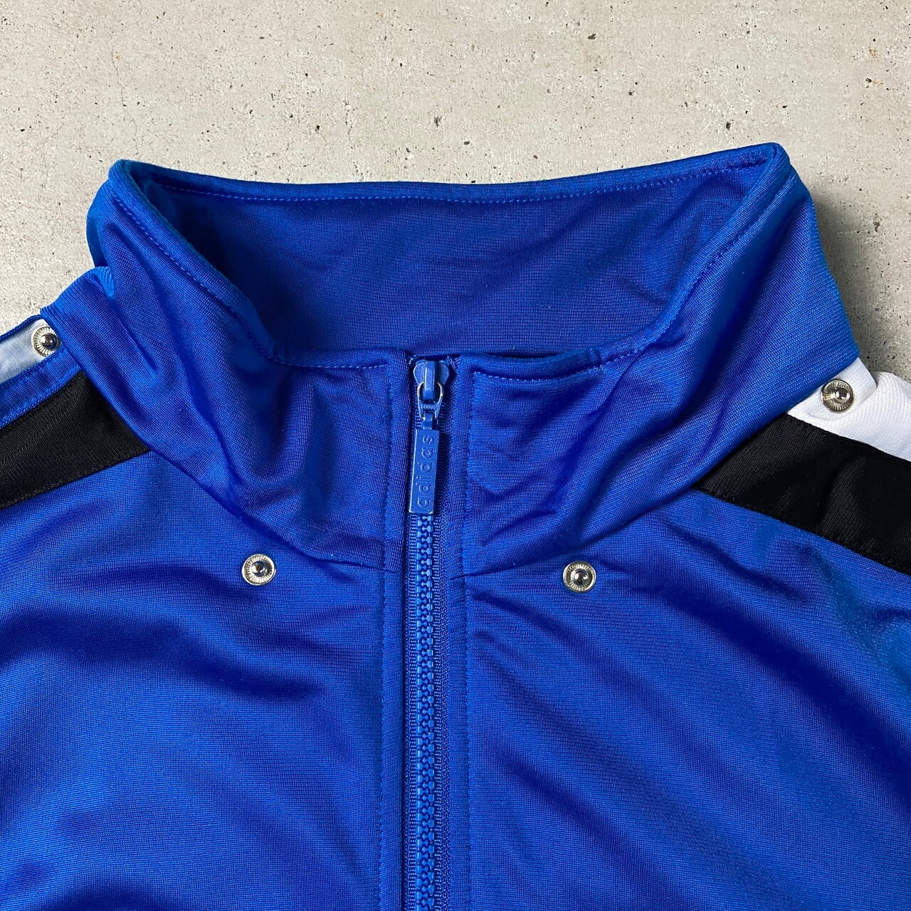 80年代 adidas アディダス 半袖 切り替え ジャージ トラックジャケット