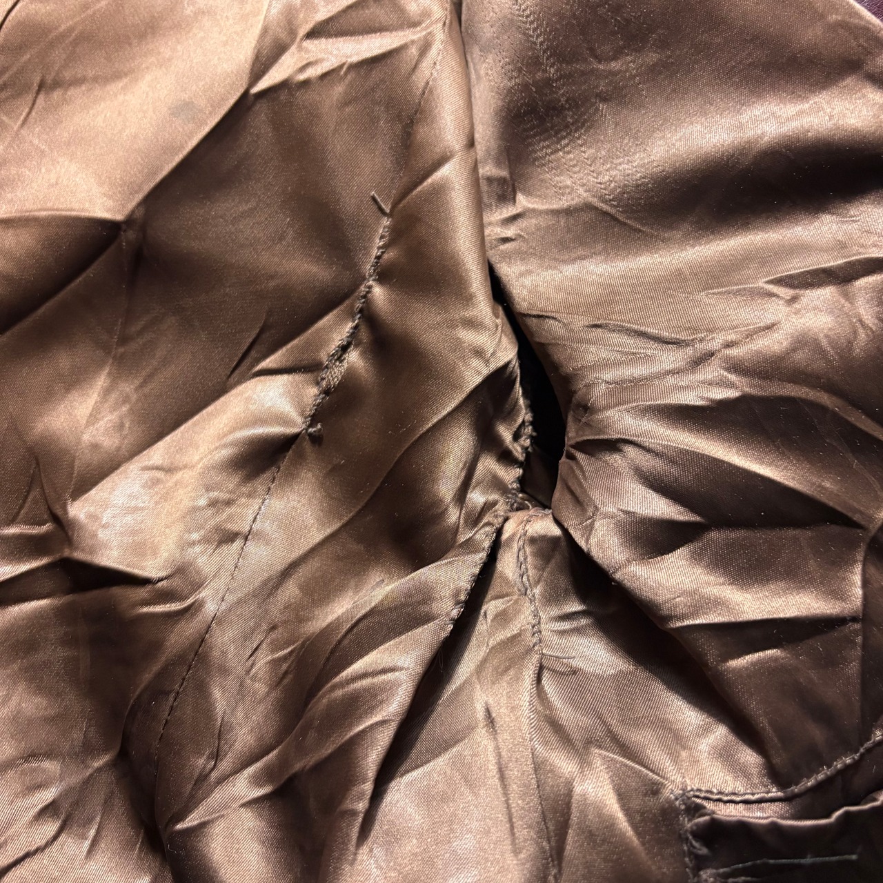 vintage 1970’s EAST WEST MUSICAL INSTRUMENTS leather jacket “Drifter”