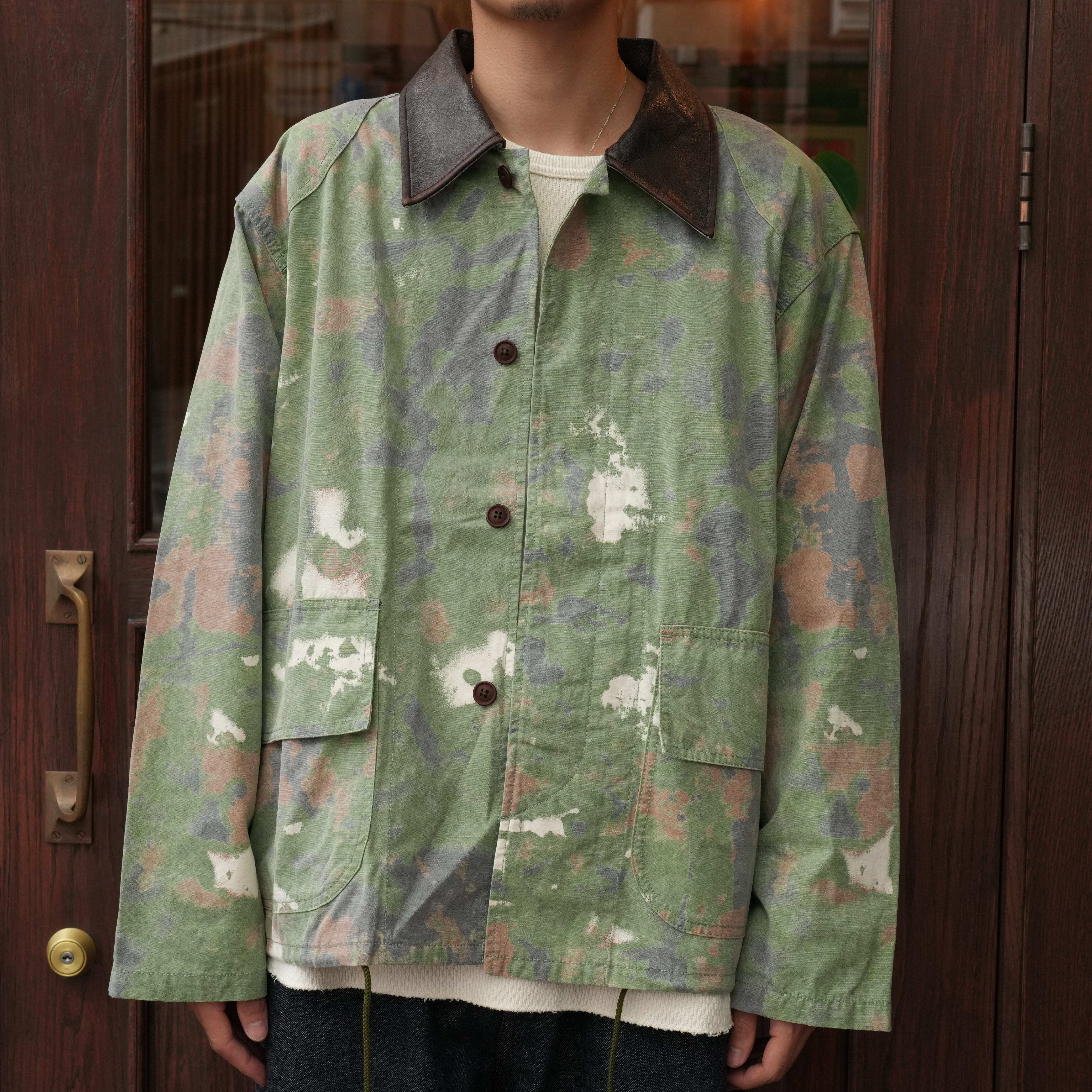 Gurank(グランク)25AW "Poplin camouflage hunting JK" -BRN-