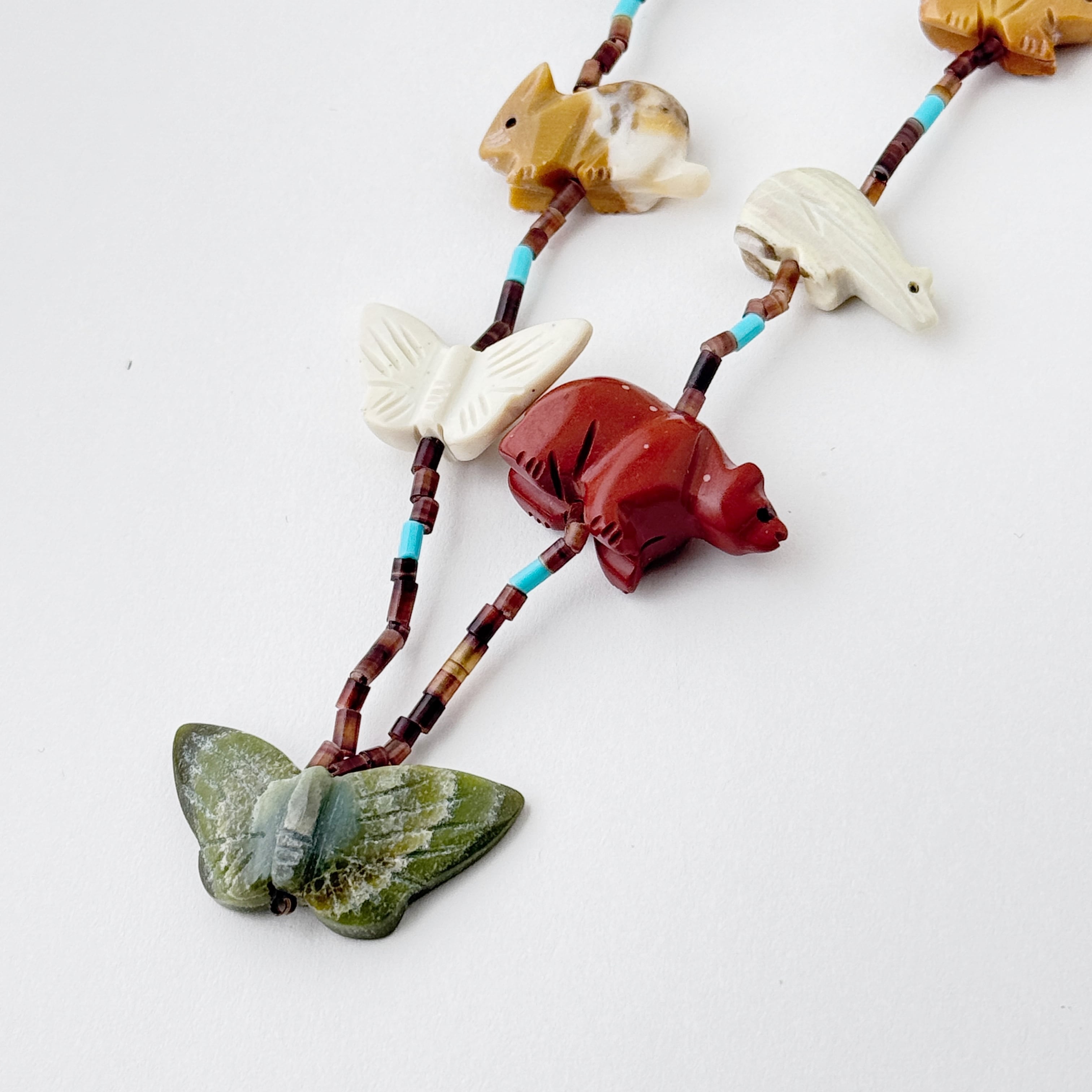 Indian Jewelry》一点物 バタフライ フェティッシュネックレス 鳥