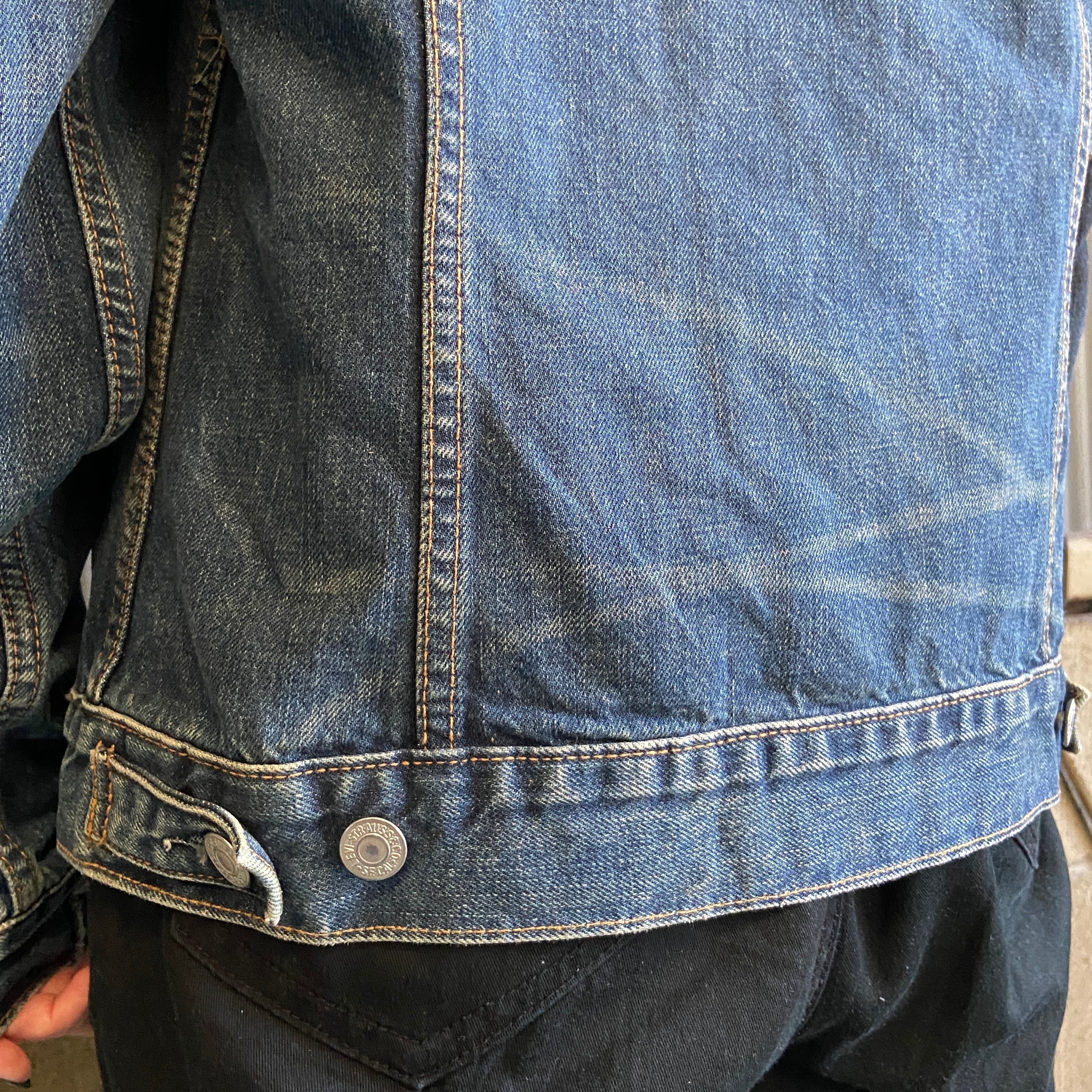 00年代 Levi's ユーロリーバイス 70500 カスタム デニムジャケット