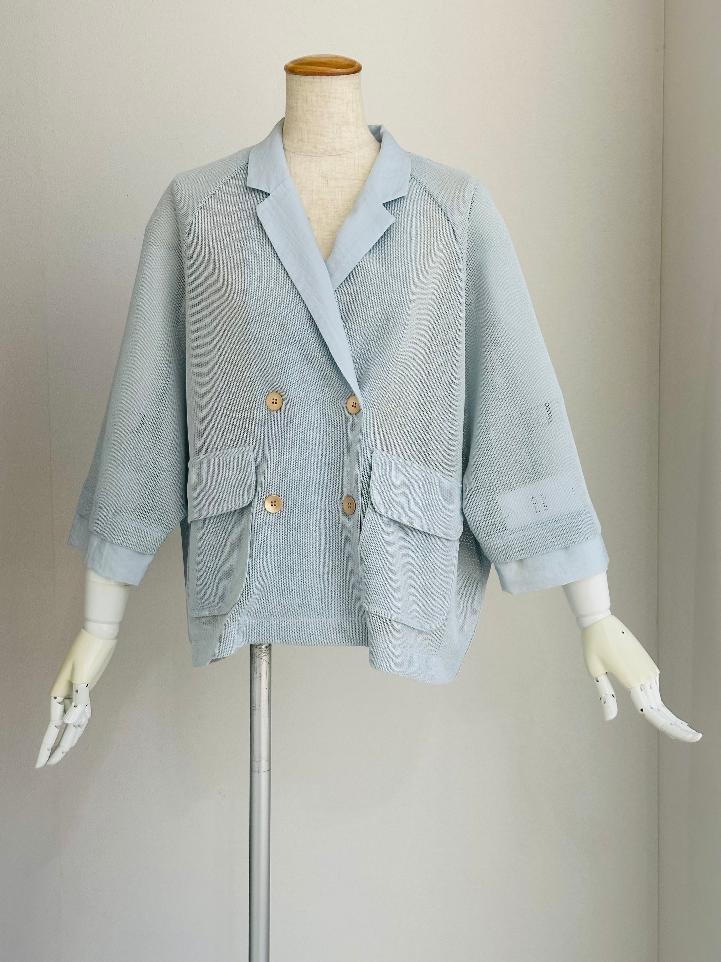 ニットライクメッシュW ジャケット 601453 cyantokyo 003-2604 | BlueOnion