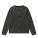 【9月13日入荷予定】 Deep Henley Neck Cardigan Gray
