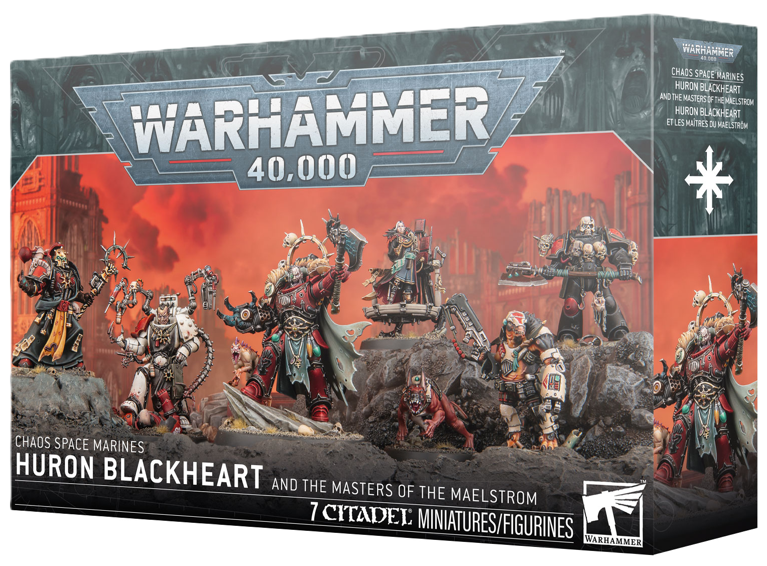 ケイオス・スペースマリーン:ヒューロン・ブラックハート&渦の支配者たち CHAOS SPACE MARINES: HURON BLACKHEART