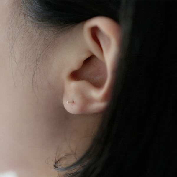 ピアス ホール キープ シルバーピアス