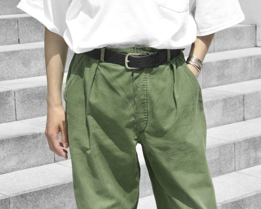 Swedish Army Vintage Utility Pants [1970s ~] Swedish Army Work Trousers C54  | beruf