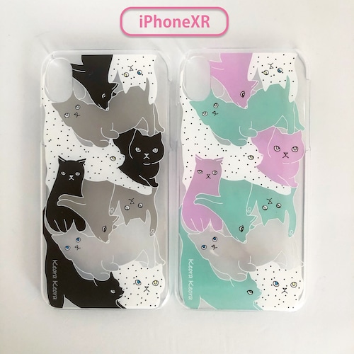 【iPhoneXR専用】アクリルケース CATS