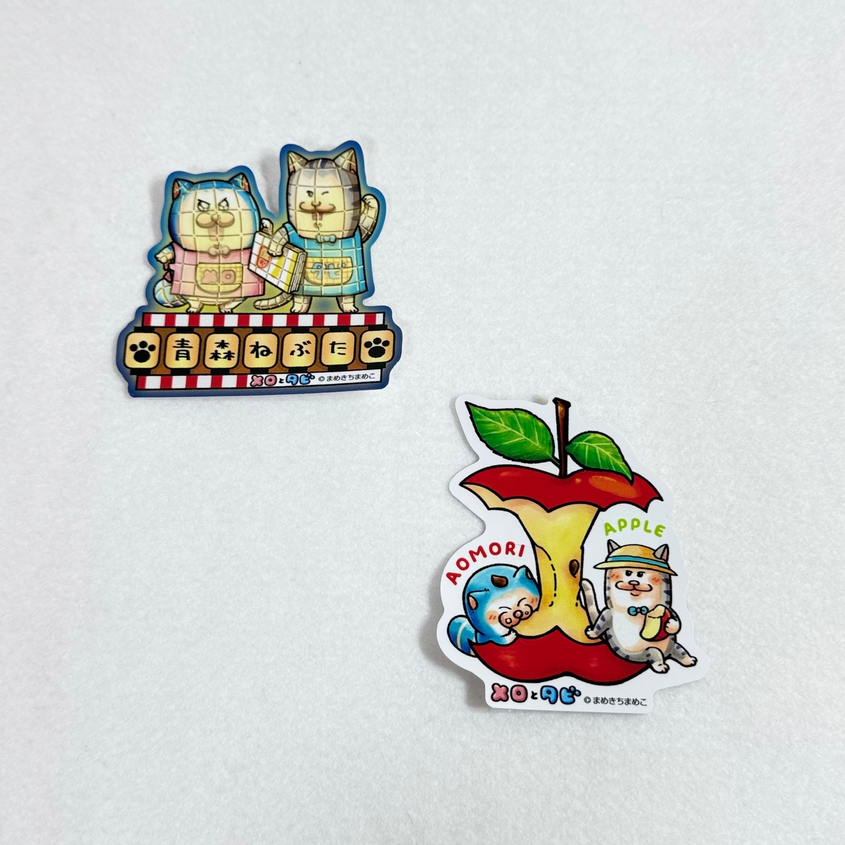 メロとタビ青森 ステッカー | TORCH-Online Shop-