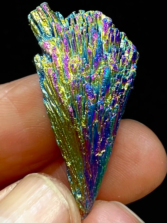 10) ブラックカイヤナイト(チタニウムコーティング)ミニ