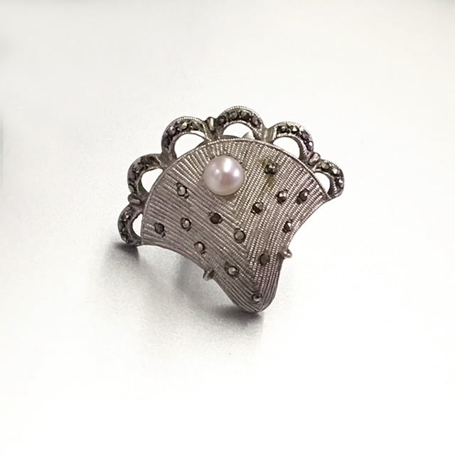 Theodor Fahrner Marcasite Necklace | Victorian Box