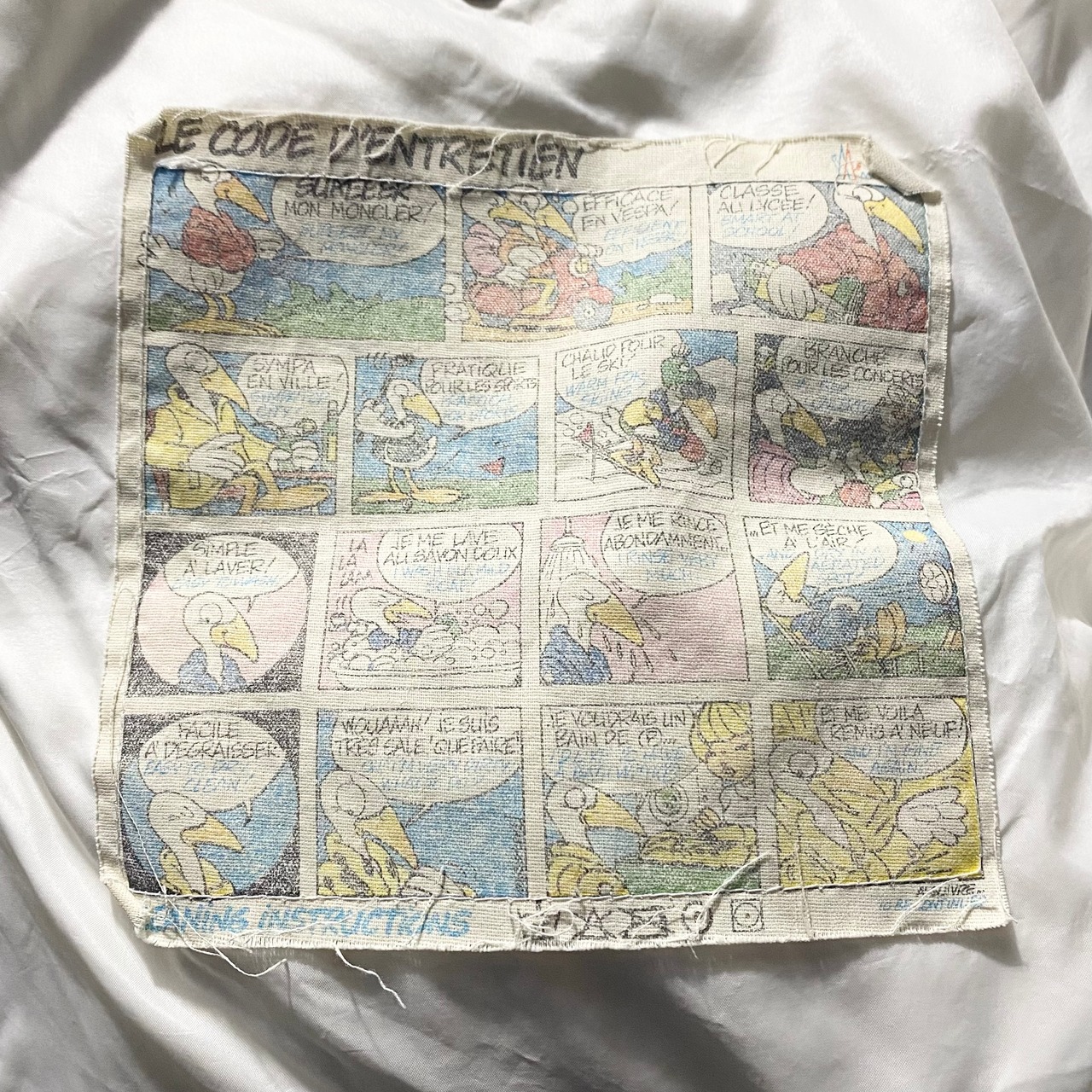 vintage MONCLER made in France 2way white down jacket