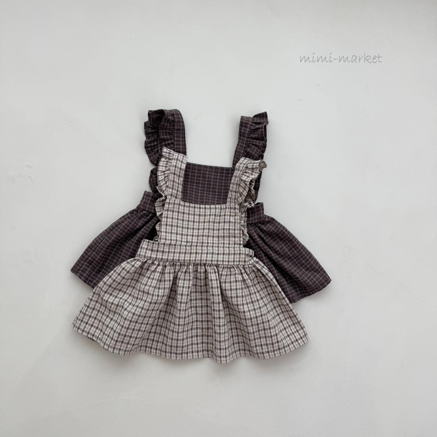 バーバリー風タータンチェック スモッキングワンピース | Pay ID