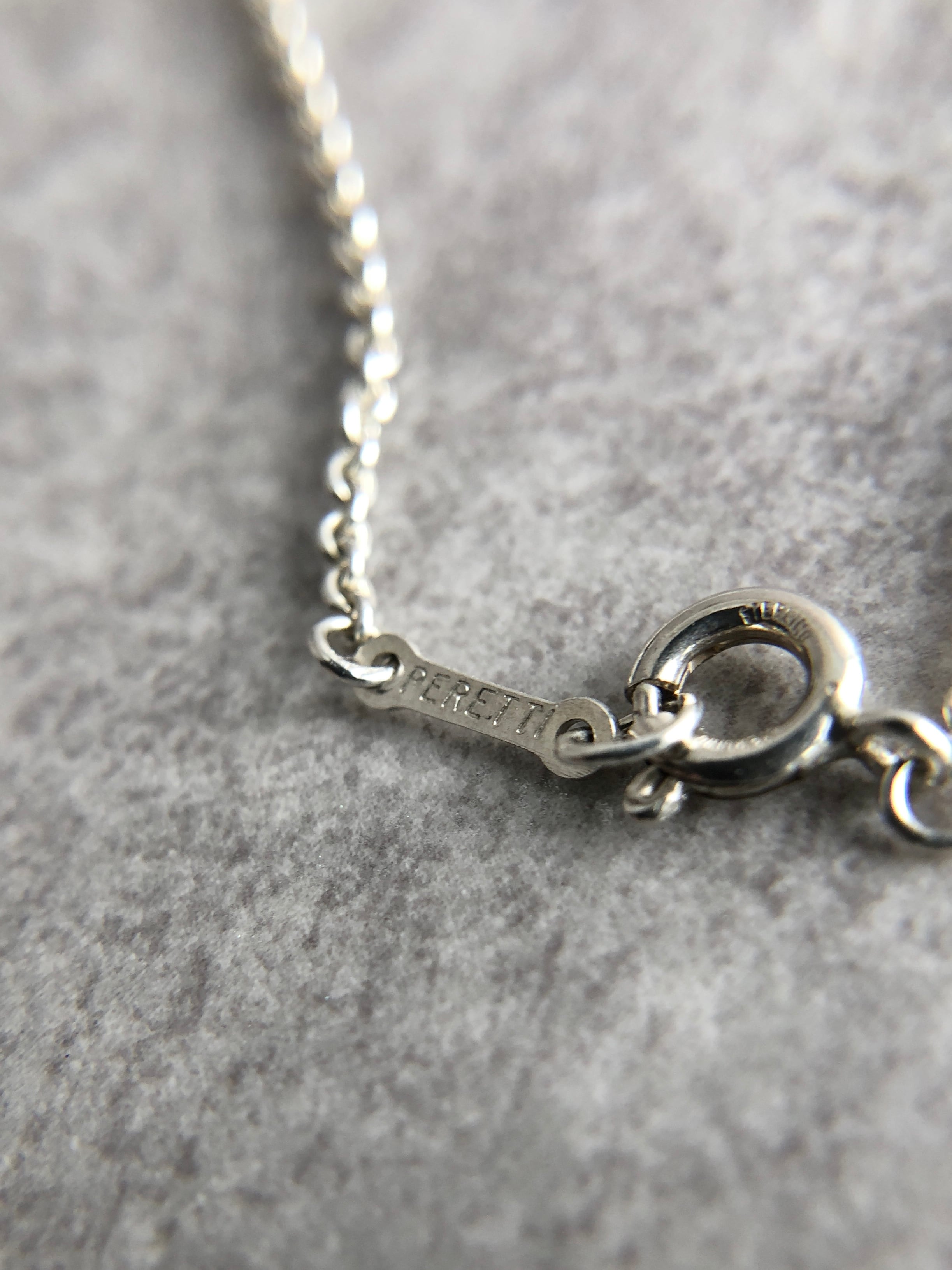 Tiffany & Co. ティファニー ネックレス シルバー ビーン 925 vintage