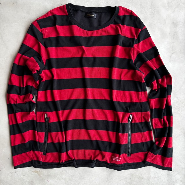 UNDERCOVER, Side Zip L/S Tee