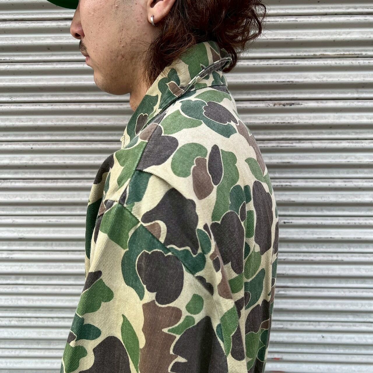 80s STLINGOUTDOORSINC ダックハンターカモ ダックハント