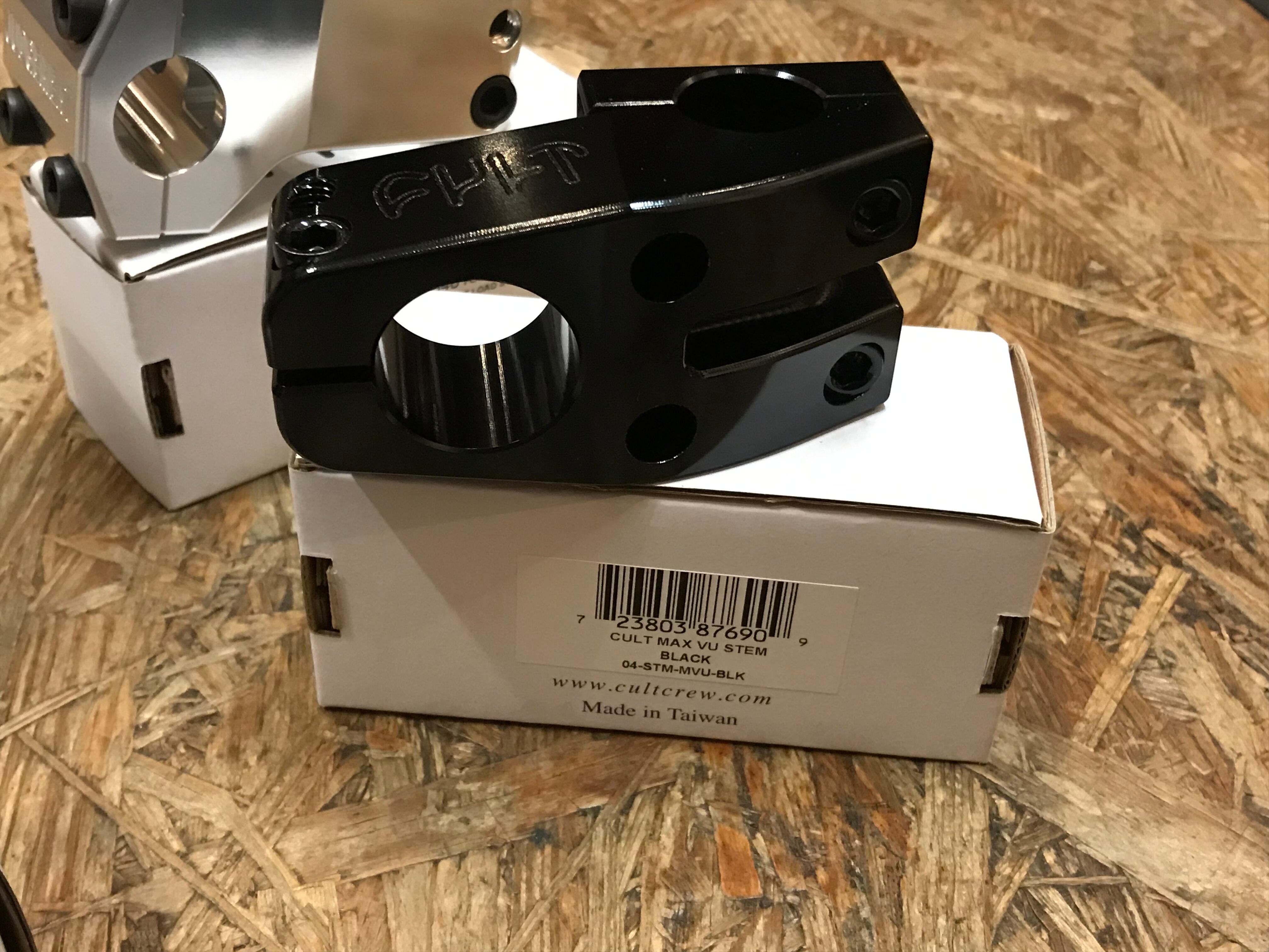 Cult 43mm Max Stem Black | bmxshop