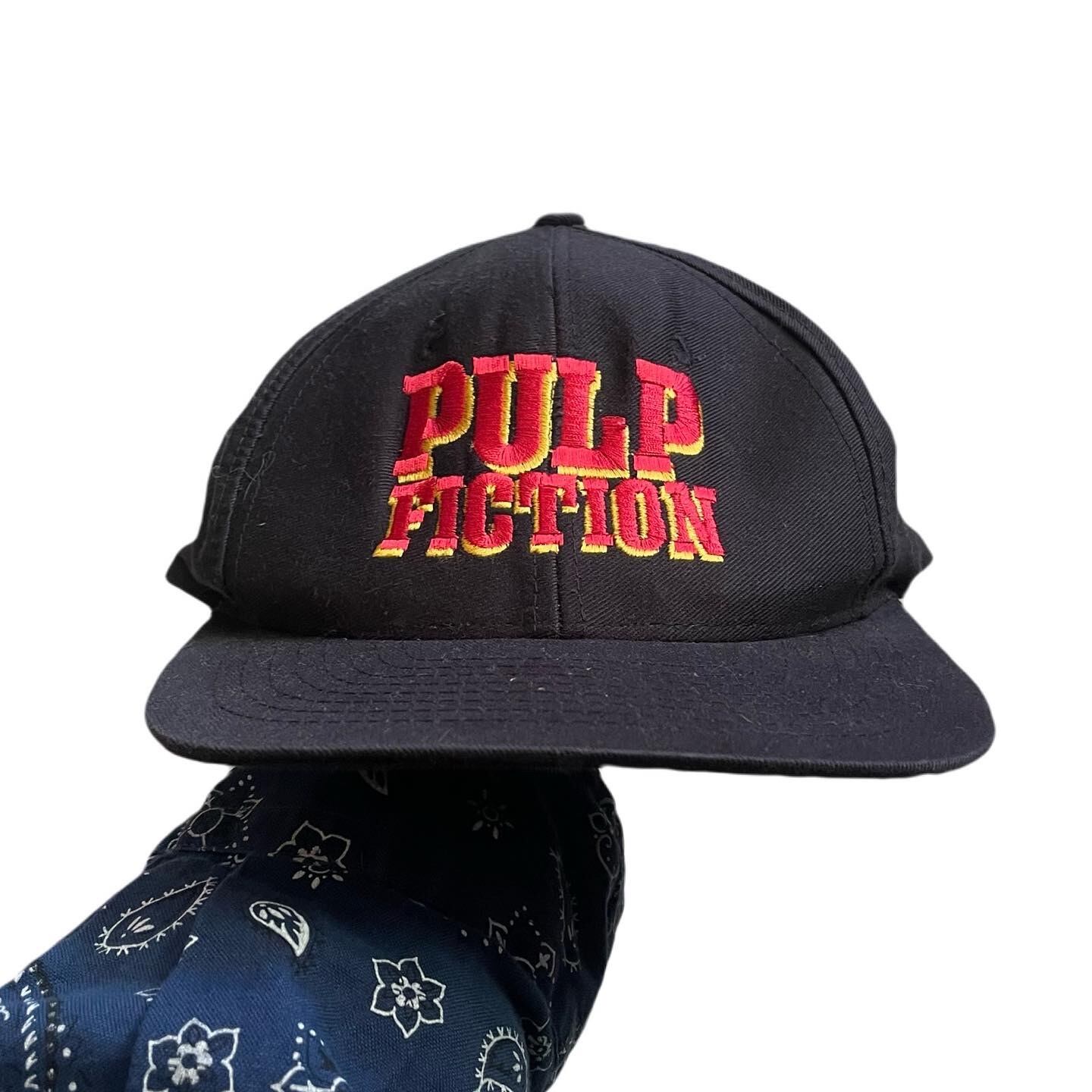s PULP FICTION cap   What'z up