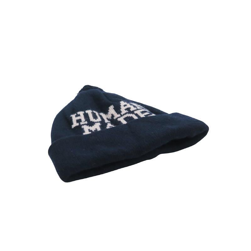 HUMAN MADE ヒューマンメイド POP BEANIE ポップ ビーニー ネイビー