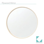 KATOMOKU plywood mirror km-91N ナチュラル 362mm