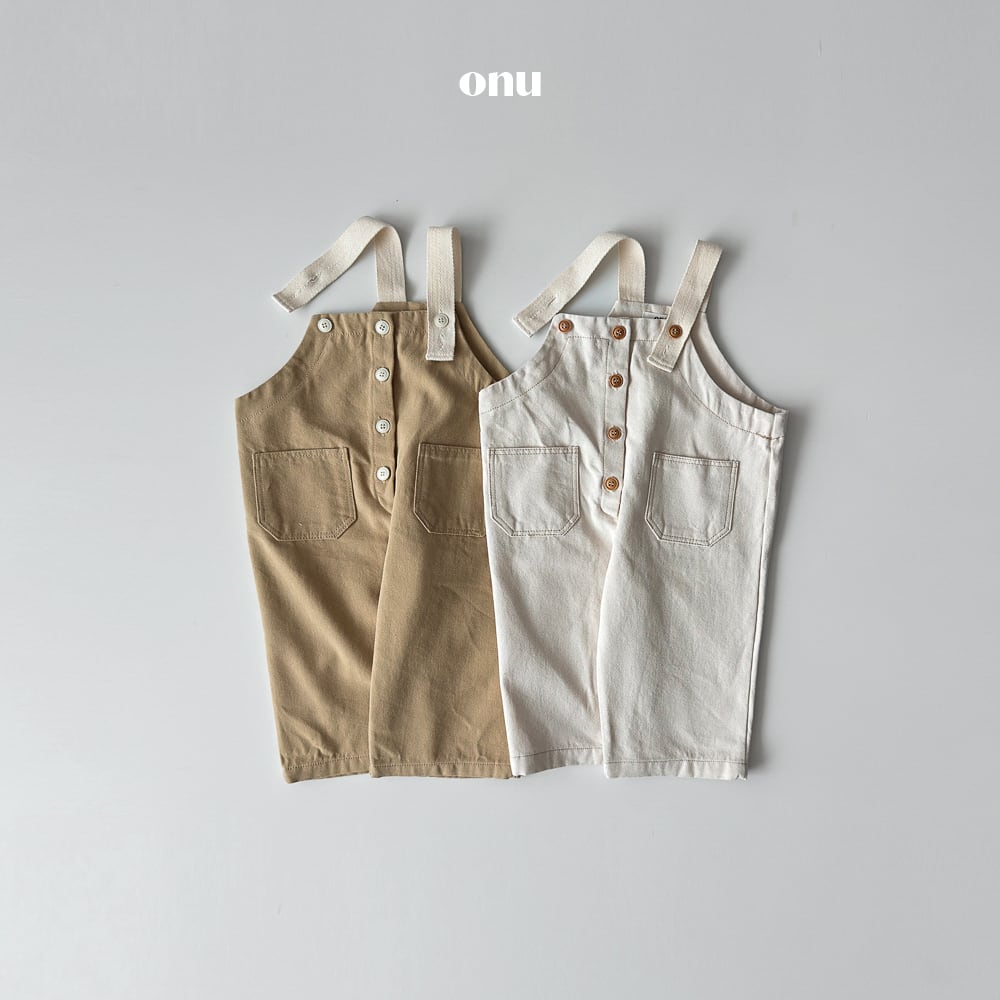 pocket overalls【onu】※予約商品