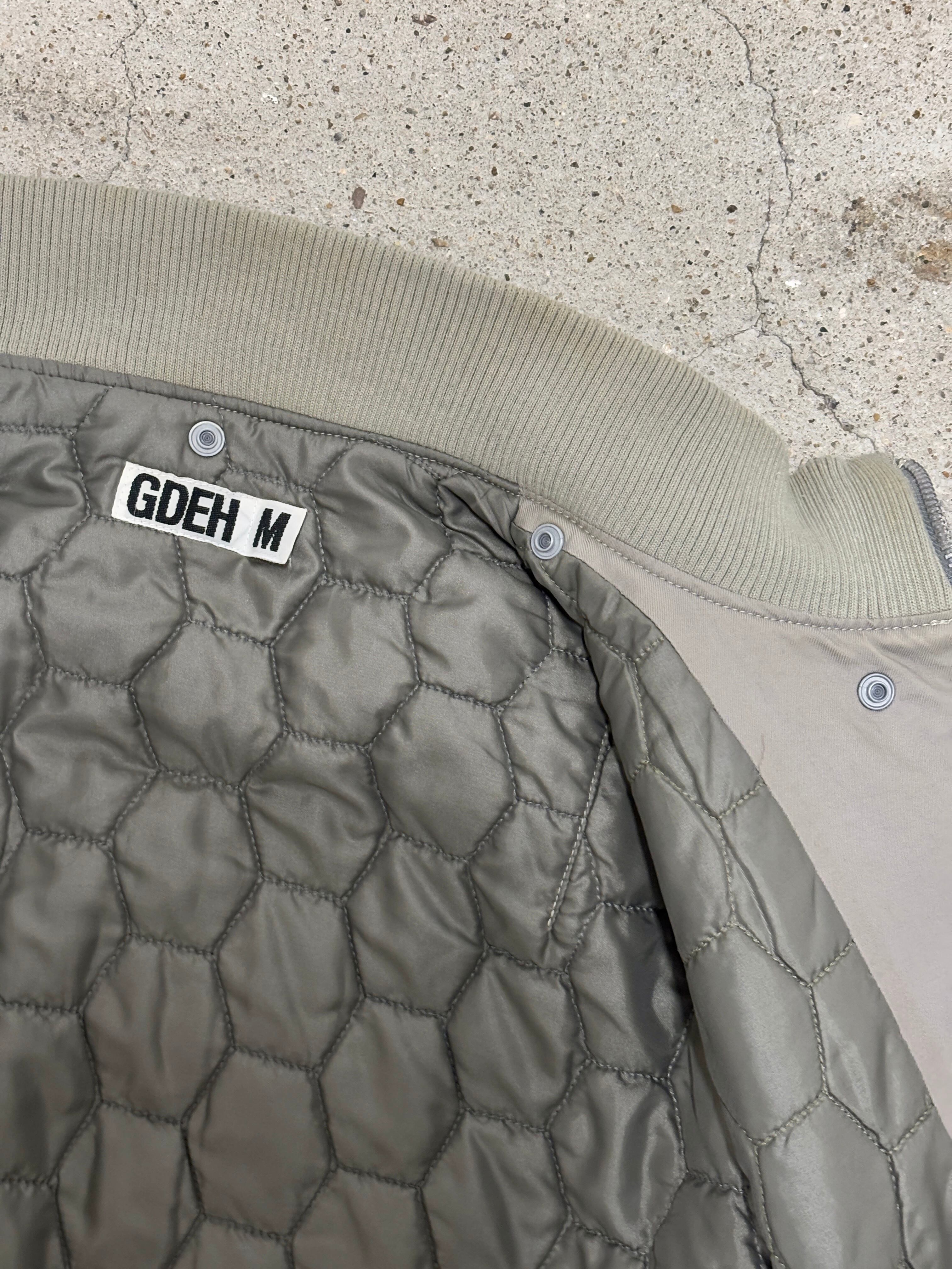 GDEH グッドイナフ　グレー ボンバージャケット M 00s GOODENOUGH/Ventilation Bomber Jacket/M/ベンチレーション