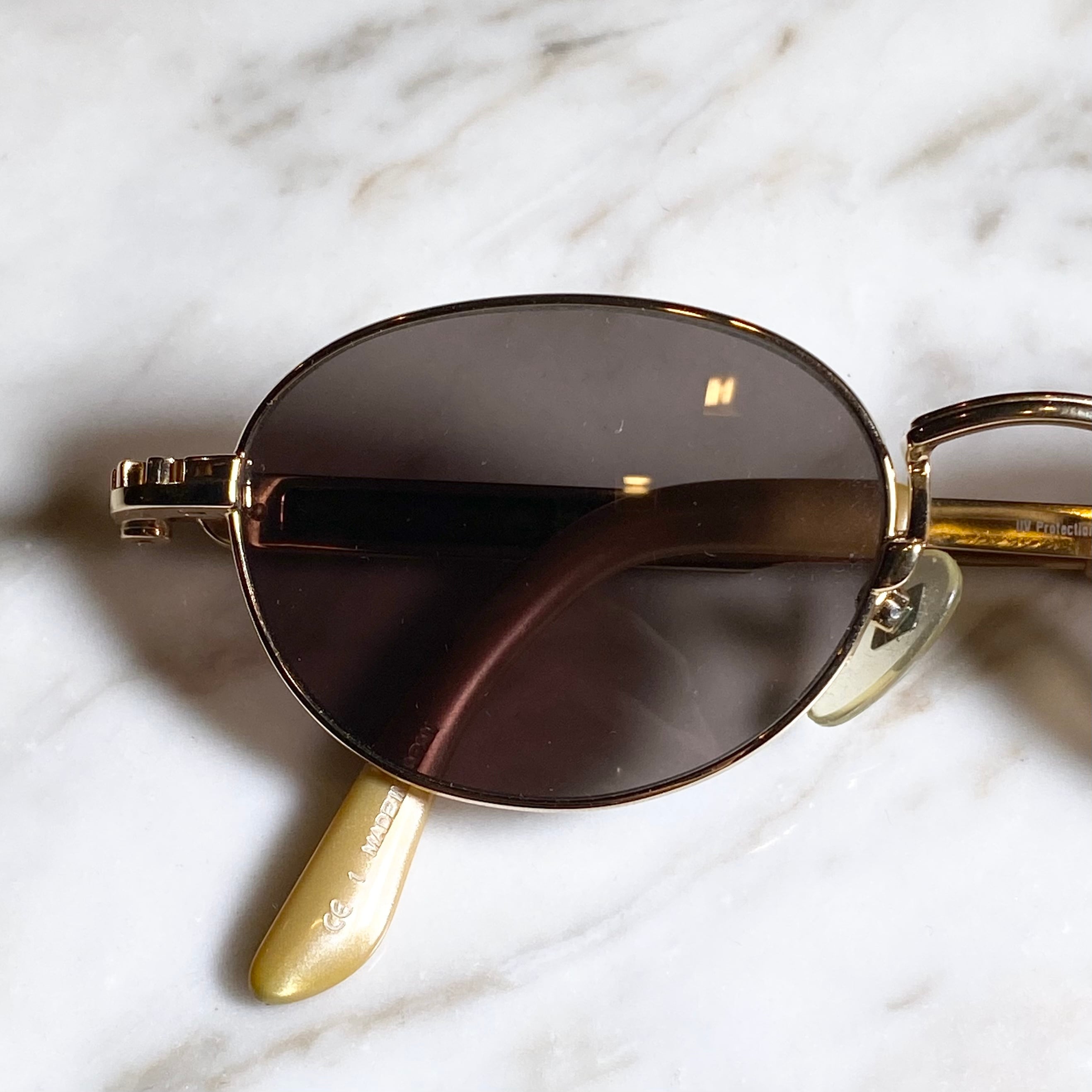 JEAN PAUL GAULTIER oval frame sunglasses “56-8104” | NOIR ONLINE