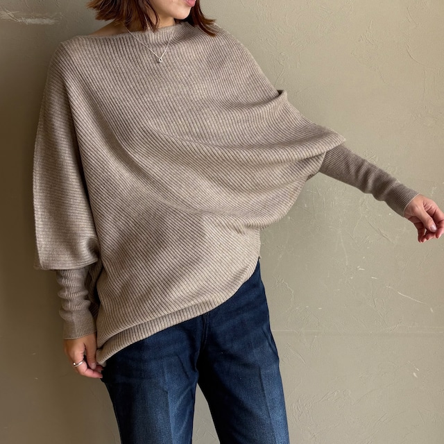 《 9/30までご予約|10/中旬~入荷 》【 LILLY LYNQUE 】Wool Blend arrange tops