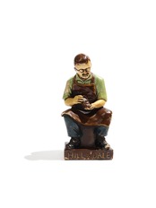 Hill & Dale shoes Cobbler Chalkware
